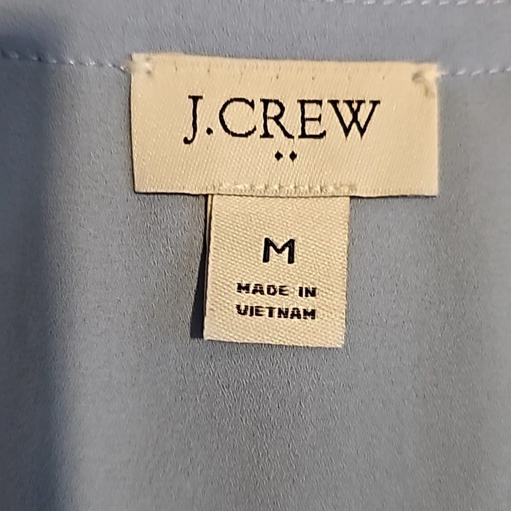 J. Crew blue blouse sz M - Picture 4 of 11
